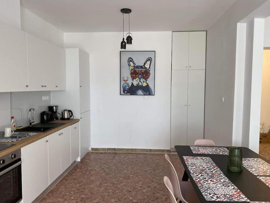 New! Flower Patio House 2 Bdr - Bbq - Wash Machine Lávrion Екстериор снимка